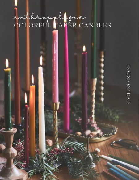 Anthropologie Colorful Taper Candles
Rainbow taper candles


#LTKHalloween #LTKhome #LTKSeasonal
