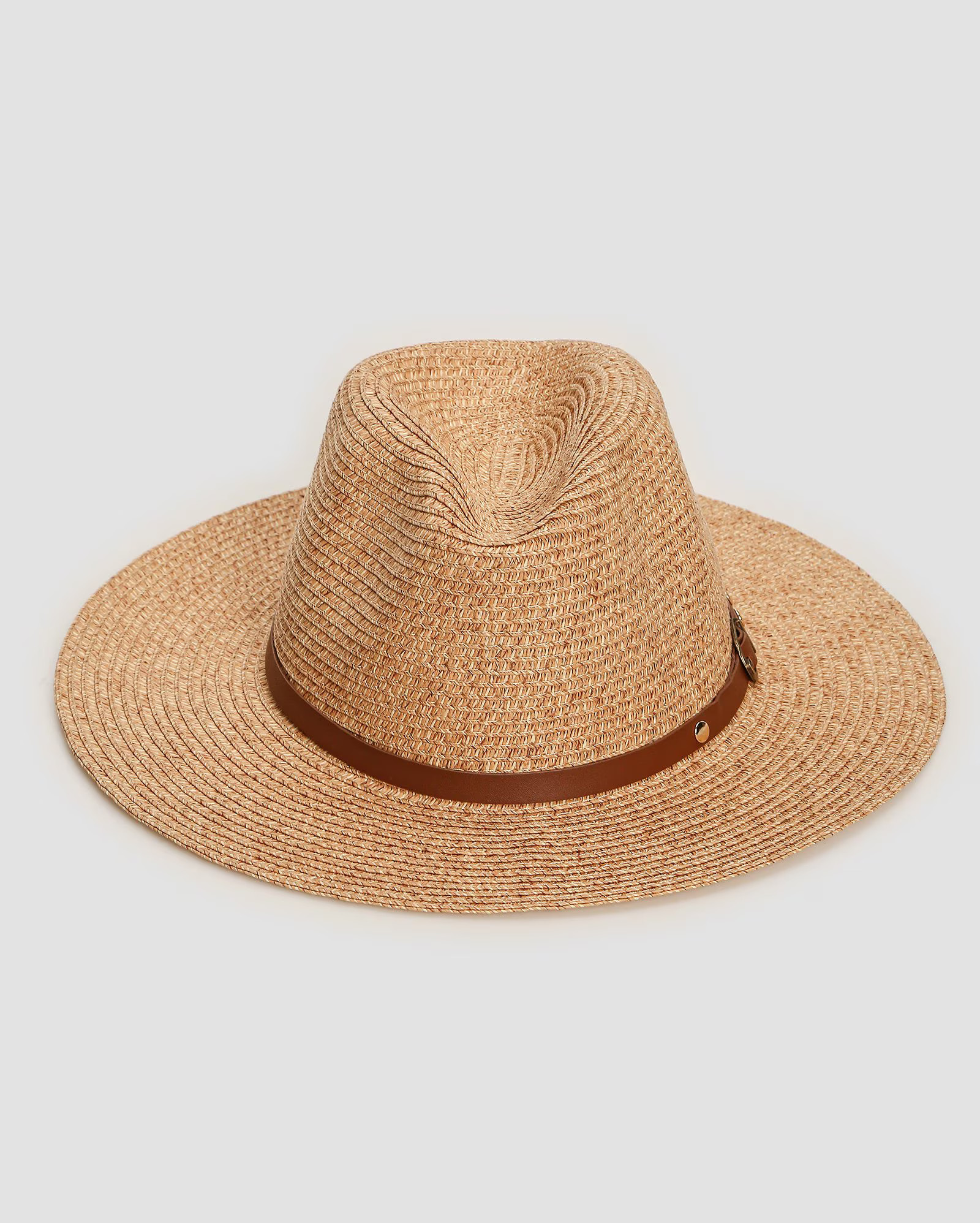 Chapéu feminino de palha com fivela bege | Accessori by Riachuelo | Riachuelo (BR)