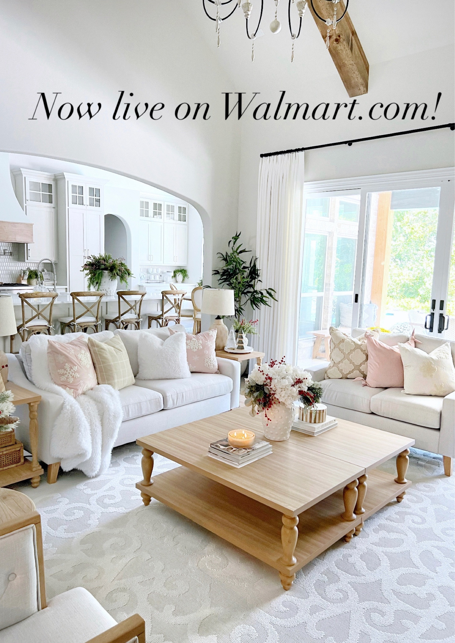 The new My Texas House sofas and loveseats and Christmas decor is now live on Walmart.com! 

#LTKhome #LTKHoliday #LTKSeasonal