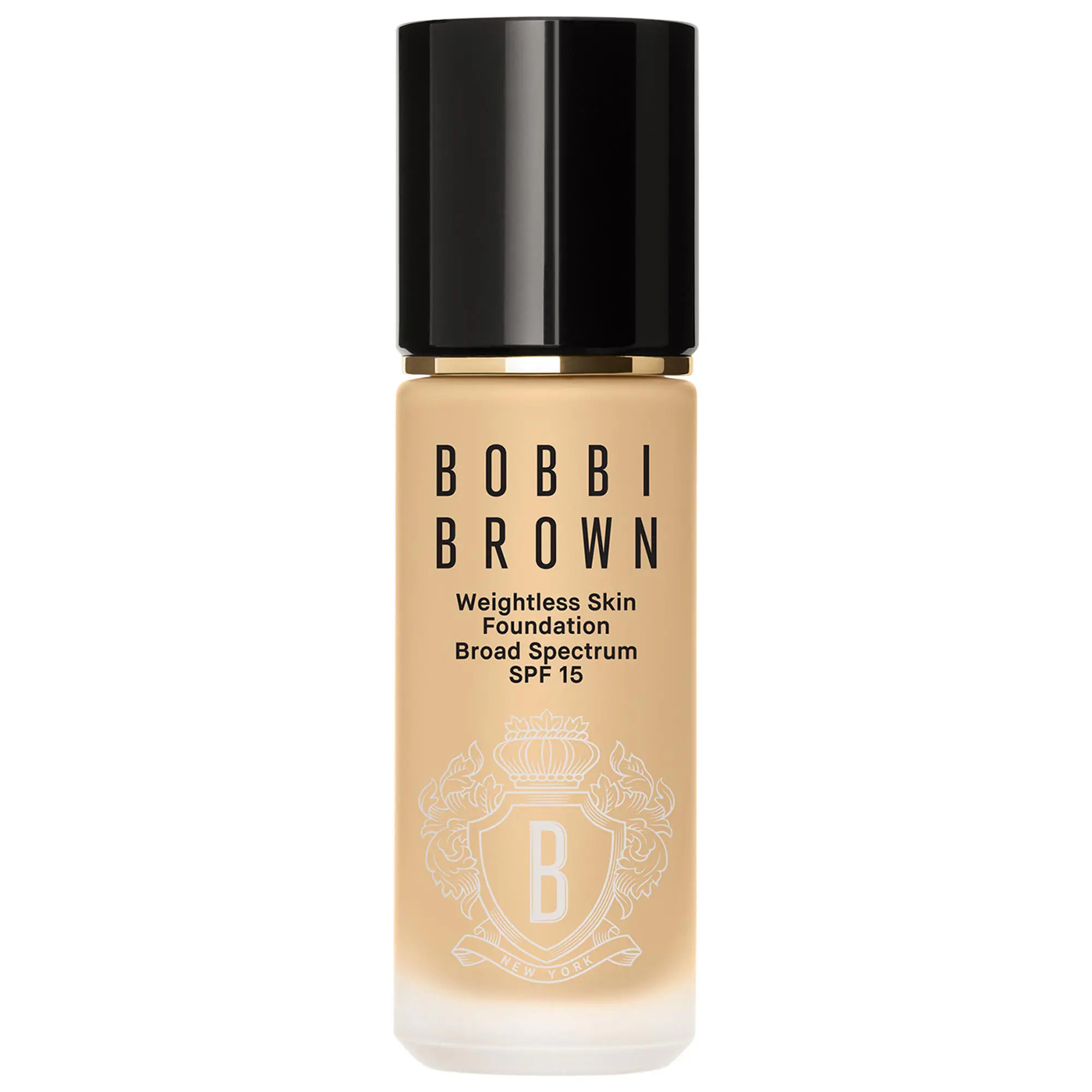 Bobbi Brown Weightless Skin Oil-Controlling Foundation SPF 15 with Hyaluronic Acid Neutral Warm Sand 1 oz / 30 mL | Sephora (US)