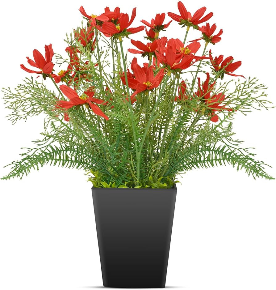 luxsego Artificial Flowers, Silk Coreopsis Faux Flowers, Faux Decor Plants for Home, Wedding, Off... | Amazon (US)