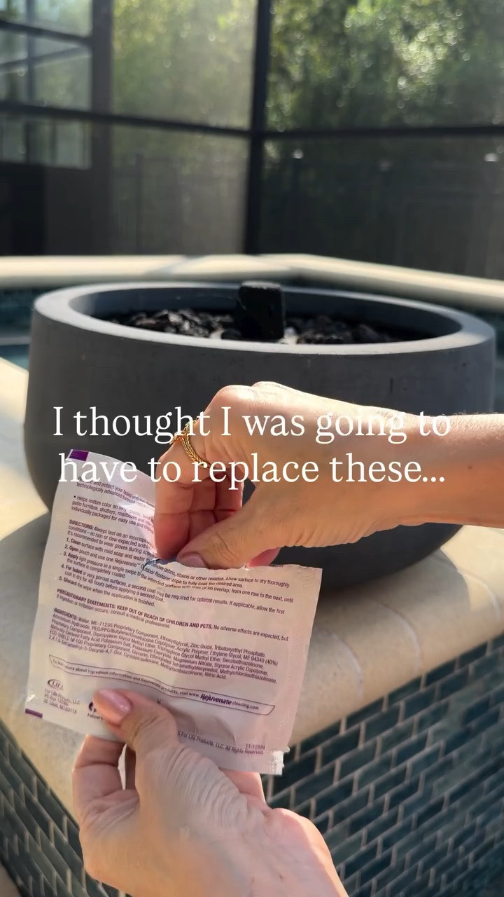 Amazon zero regret outdoor find✨these outdoor restore wipes make vinyl, metal, plastic, brick and more look new again✨

#LTKHome