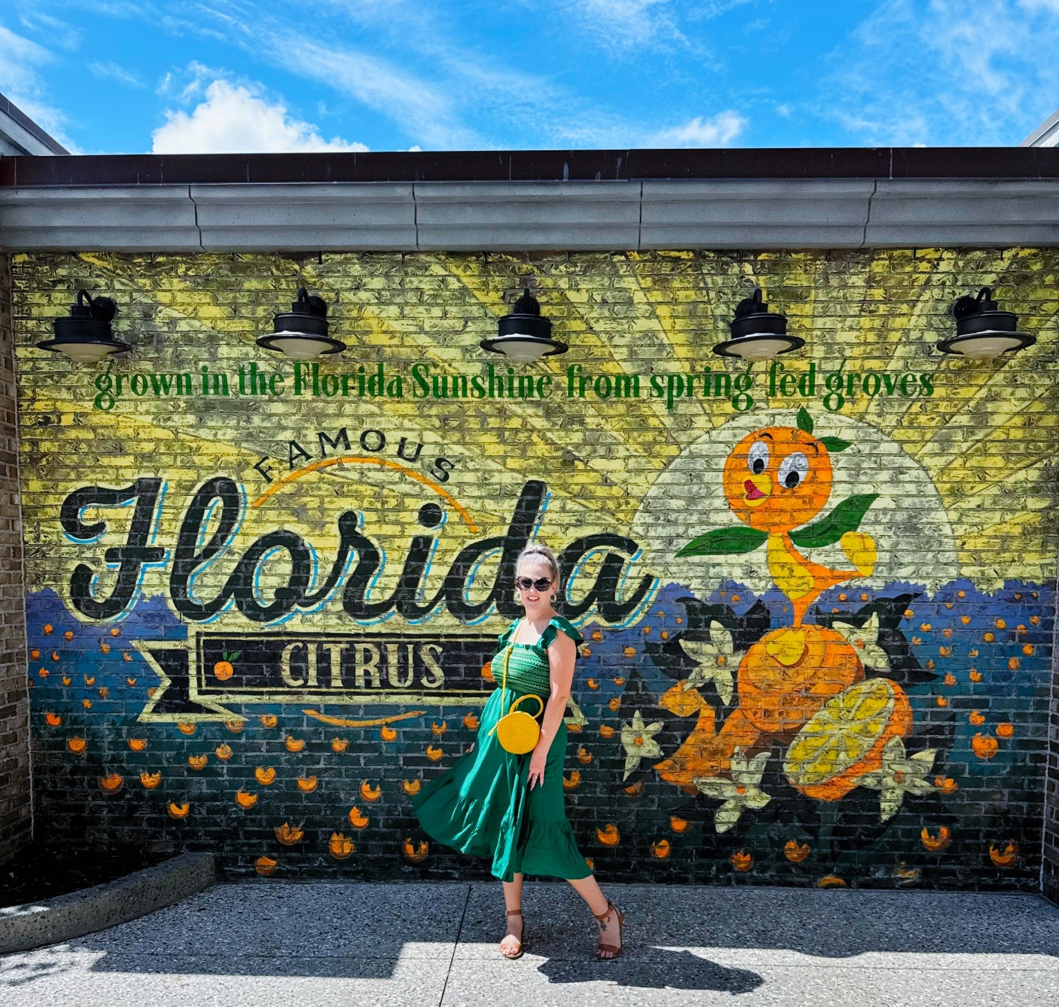 Green maxi dress 💚