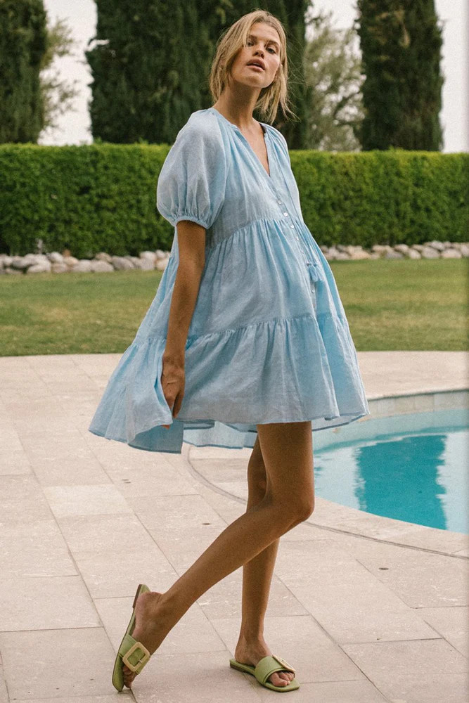 Sunday Linen Mini Dress | Spell Designs (Australia & New Zealand)