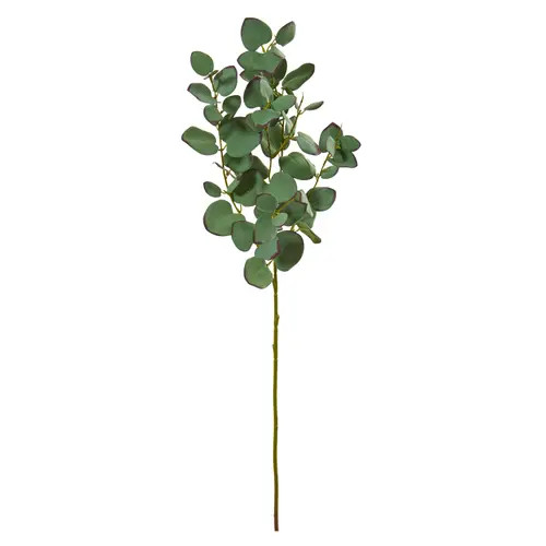 NEARLY NATURAL 34-in Eucalyptus Artificial Branch in Green at Nordstrom | Nordstrom