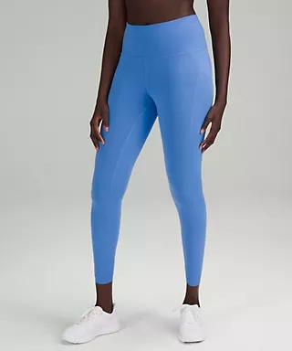 Blue Wunder Train high-rise 25 leggings, lululemon