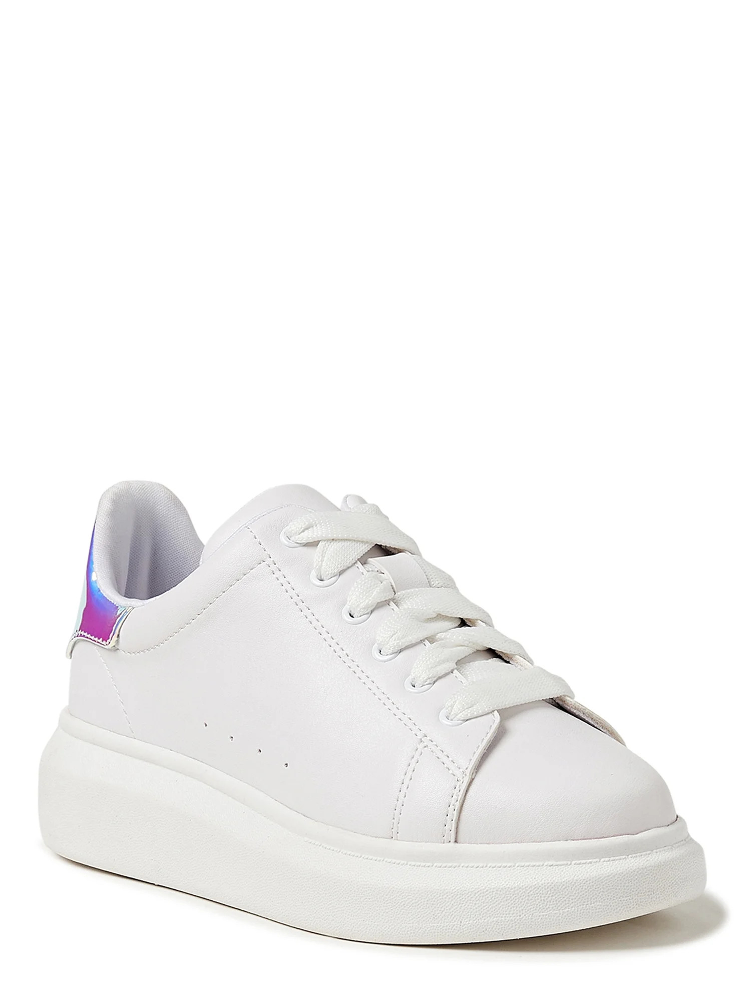 Wonder Nation Little & Big Girl Casual Chunky Sneaker, Sizes 13-6 | Walmart (US)