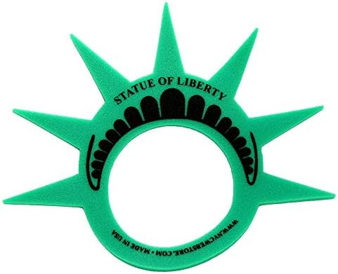 Fun Statue of Liberty Costume Hat Crown Visor (Made in USA) for Costumes and New York City Theme ... | Amazon (US)