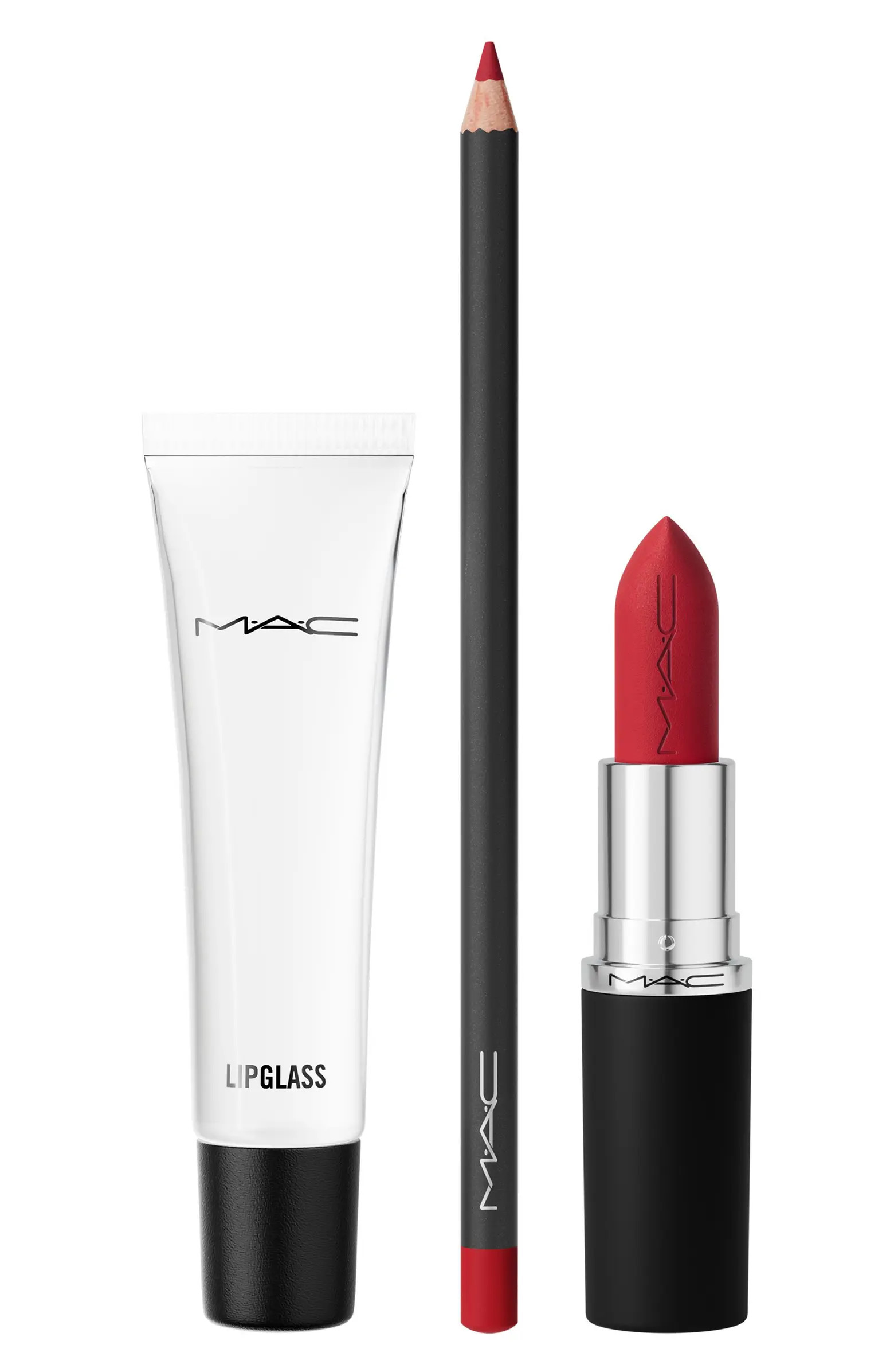 Claim To Fame Lipstick, Lip Liner + Lip Gloss Trio Gift Set $74 Value | Nordstrom