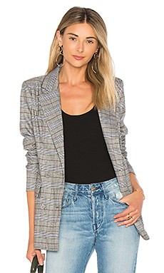 MAJORELLE Rhea Blazer in Pewter from Revolve.com | Revolve Clothing (Global)