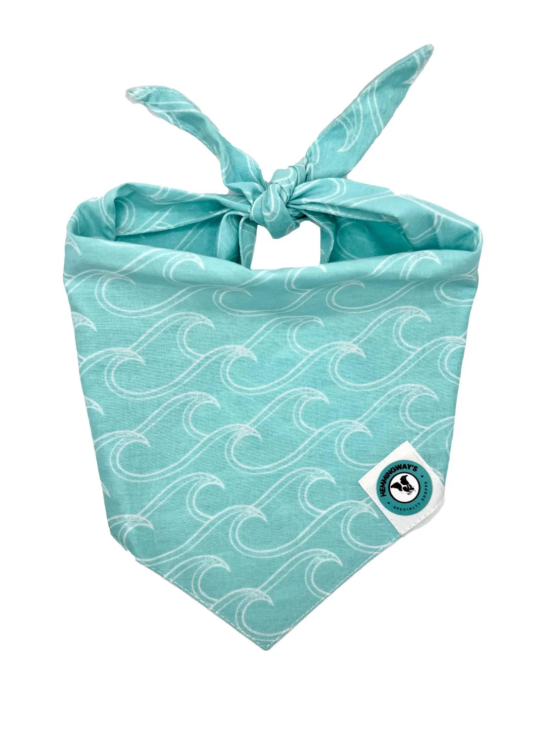 Coastal Cotton Dog Bandana, Double-Sided Beach Dog Scarf, Summer Pet Accessory | Etsy (Global)