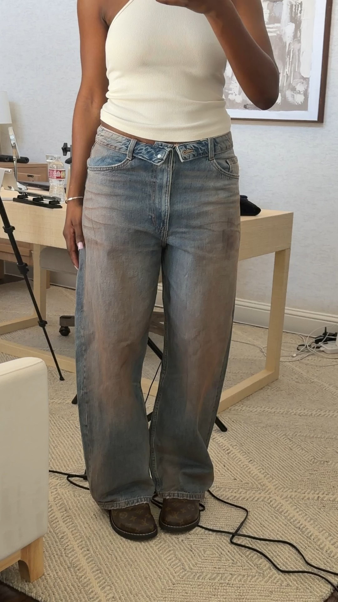 How cute are these boyfriend jeans from Zara?!

#LTKTall #LTKootd