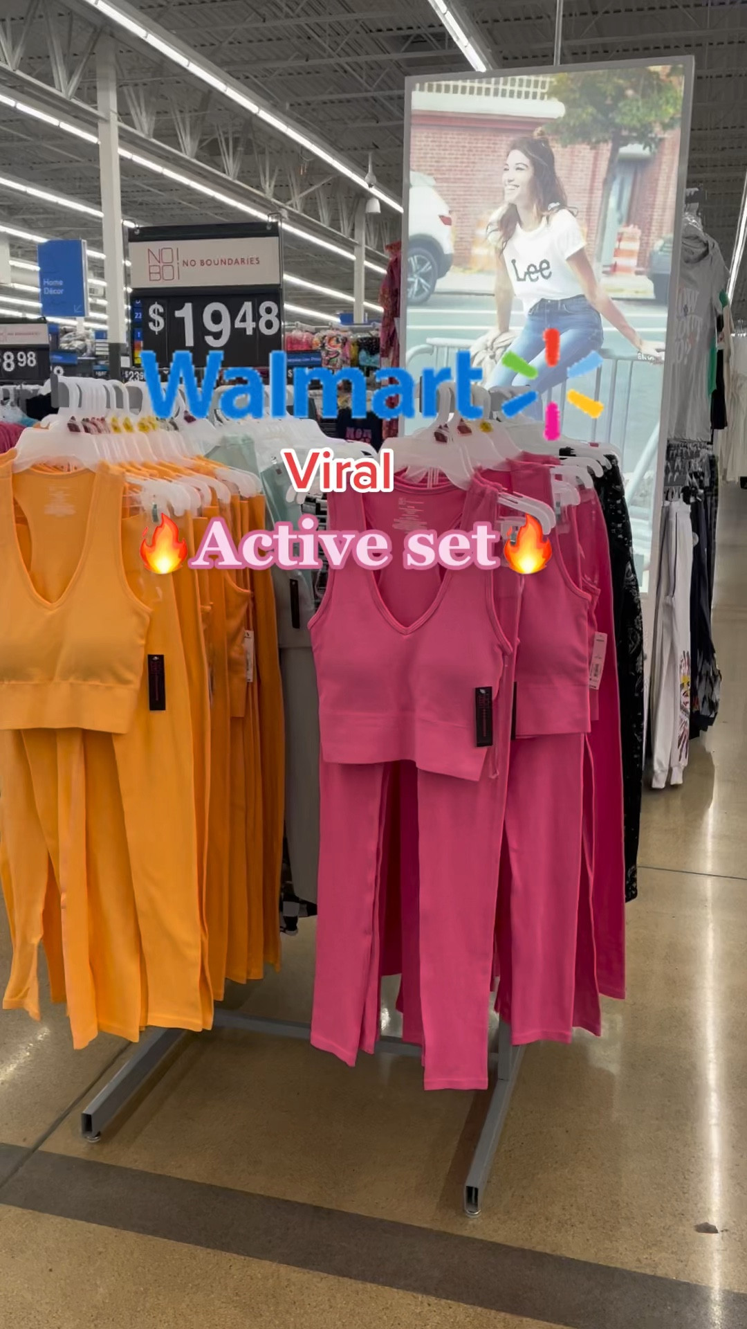 Viral Walmart active workout set. Affordable women work out set. Matching ribbed sets   Affordable athletic wear

#LTKfit #LTKFind #LTKunder50