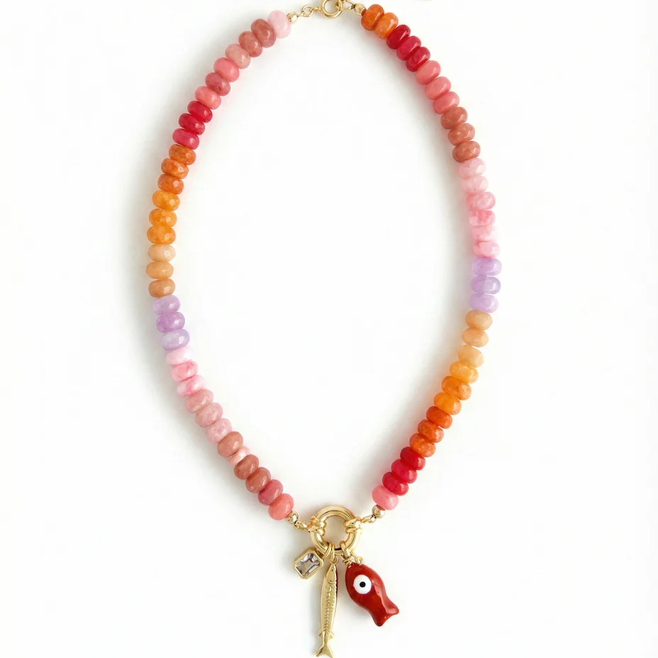 Sunset Candy Necklace | Katie Dean Jewelry