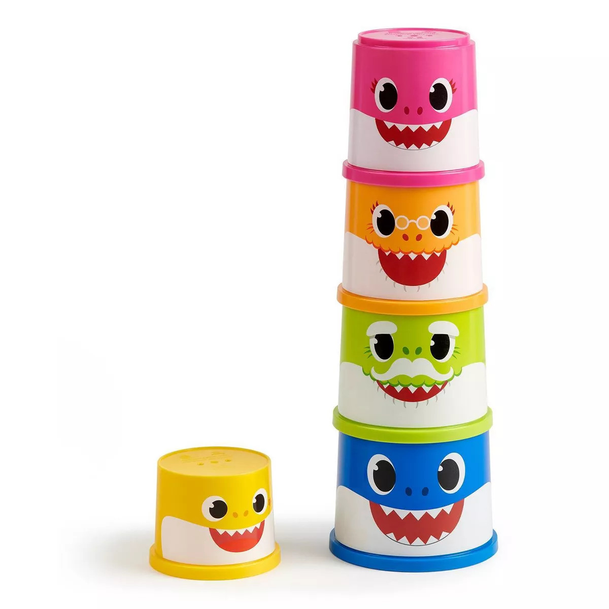 Baby Shark Stack and Play Cups - 5ct | Target