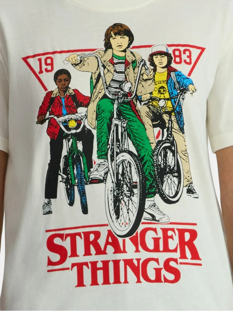 Netflix Stranger Things Graphic Tee with Short Sleeves, Women’s Sizes XXS-XXL | Walmart (US)