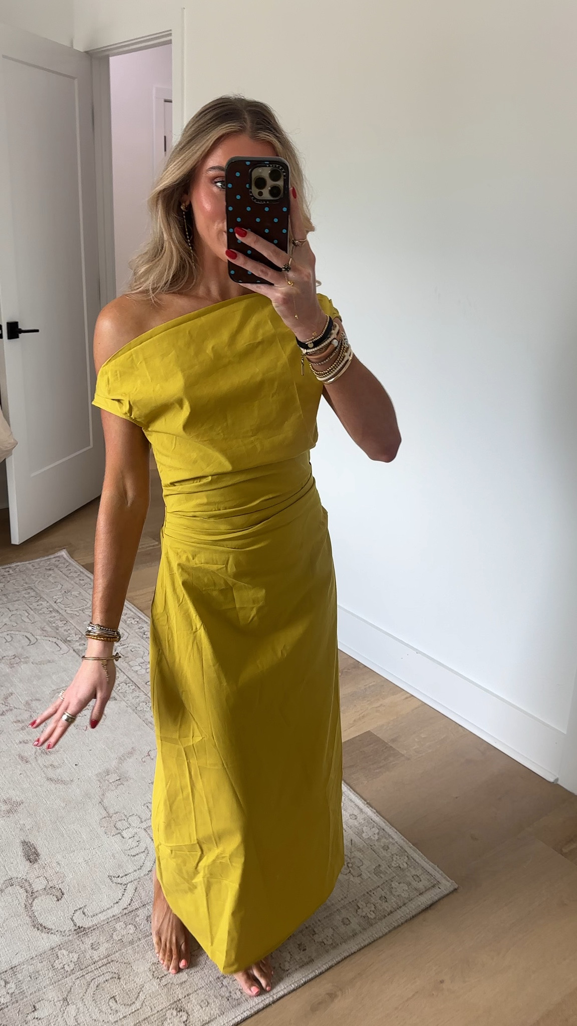 @Express size XS stretch cotton poplin one shoulder maxi dress. 
A classic and chic maxi dress with a sheath skirt, pleated waist and shoulder, and asymmetrical off the shoulder neckline. This style is perfect for a special occasion or dressed up event.

#LTKootd #LTKWedding #LTKSaleAlert