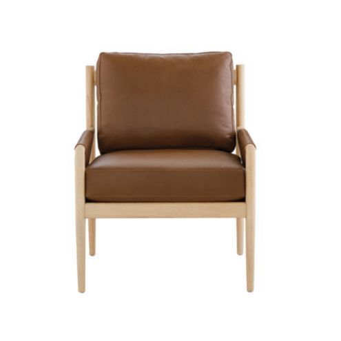 Francis Leather Chair | Ballard Designs, Inc.