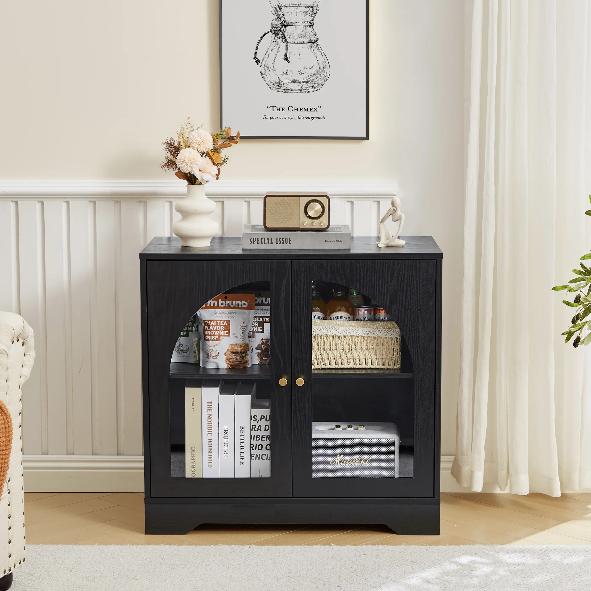 2 - Acrylic Door Accent Cabinet | Wayfair North America