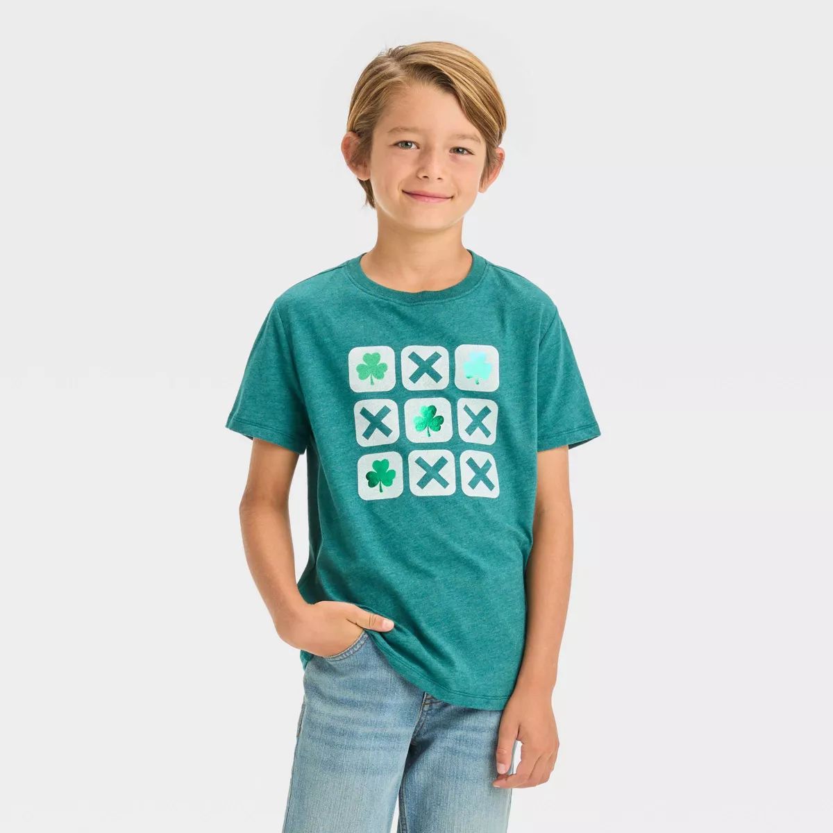 Boys' Short Sleeve St. Patrick's Day Graphic T-Shirt - Cat & Jack™ | Target