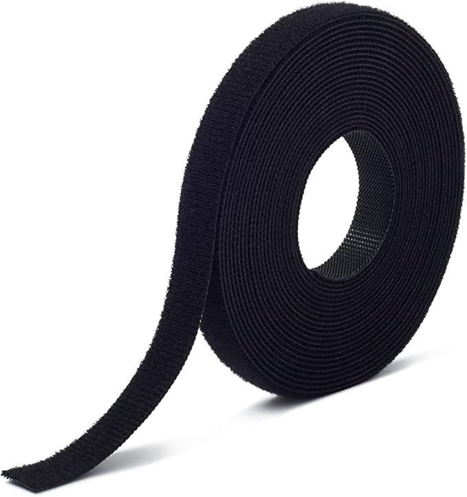 Amazon.com: VELCRO Brand VEL-30765-AMS Extra Narrow Straps 1/2 in x 30ft Roll | Cut to Length Reu... | Amazon (US)