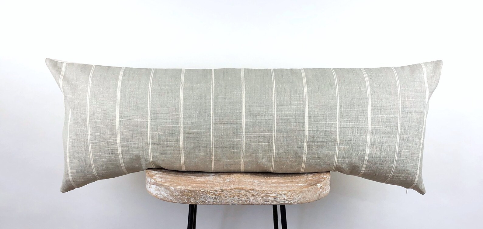 Farmhouse Pillow Cover  Extra Long Lumbar Pillow Cover  | Etsy | Etsy (US)