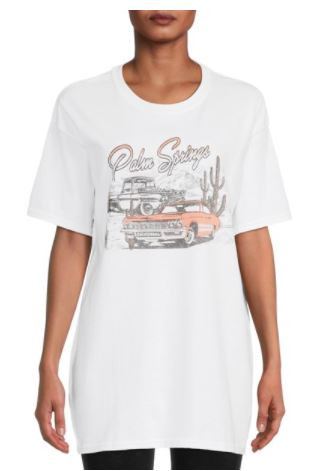 Social Edition Women's Junior California Car Short Sleeve Graphic Tee | Walmart (US)