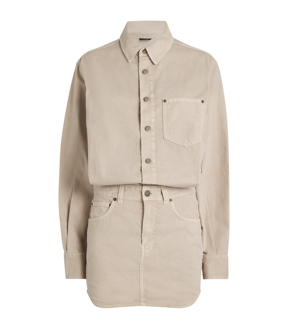 Cotton-Linen Tamu Mini Dress | Harrods