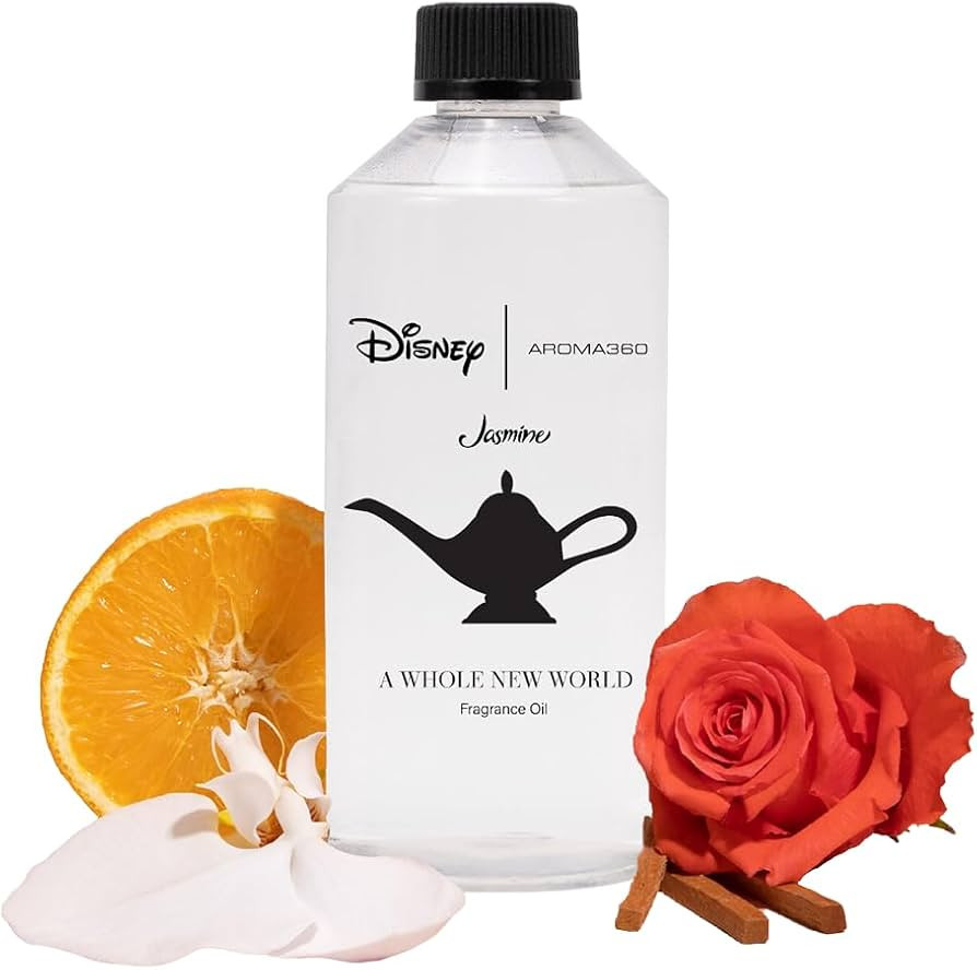 Aroma360 | Disney | A Whole New World Fragrance Oil Blend | Aladdin| Princess Jasmine | Luxury Es... | Amazon (US)