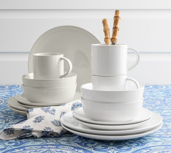 Mason Stoneware Dinnerware Collection | Pottery Barn (US)