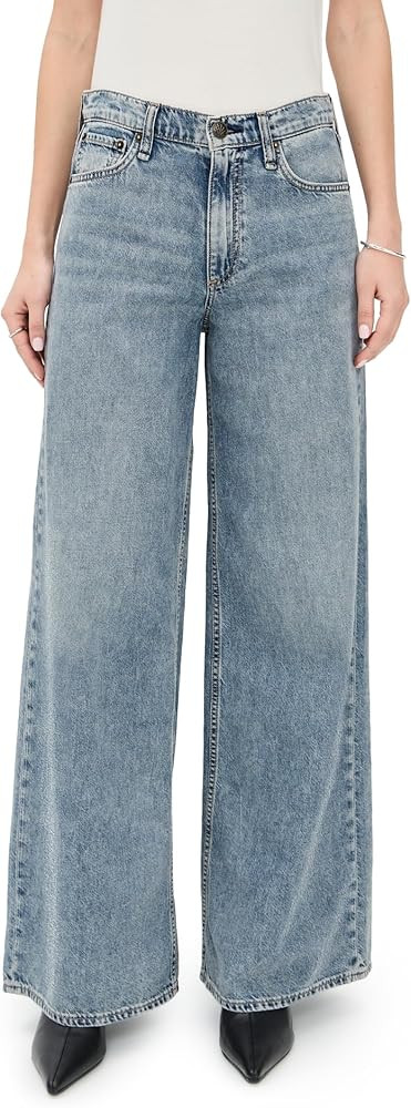 rag & bone Women's Featherweight Sofie Full Wide Pants | Amazon (US)