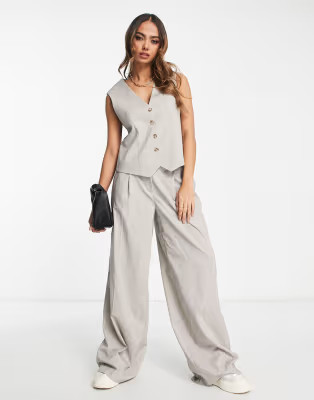 NA-KD tailored vest and pants set | ASOS (Global)