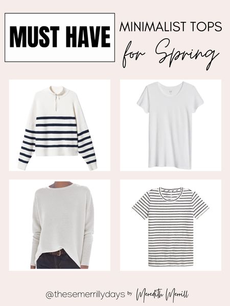 Minimalist Tops For Spring

Spring | Spring fashion | Minimalist | Minimalistic | Essentials | T shirt | Long sleeve

#LTKfit #LTKstyletip #LTKunder50