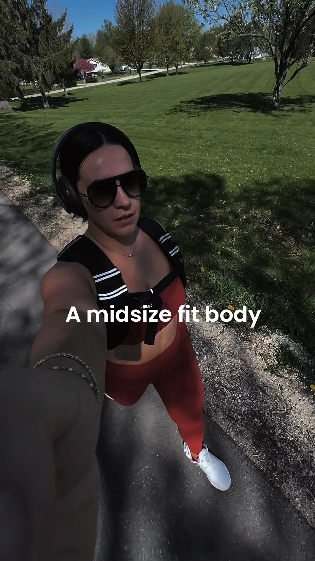 Fitness isn’t a one size fits all! Weighted vest is 12# and it doesn’t hurt my back, the weight is equally distributed. My set is from Fabletics and size M. Shoes are so comfy, tts. 

#LTKFamily #LTKMidsize #LTKActive