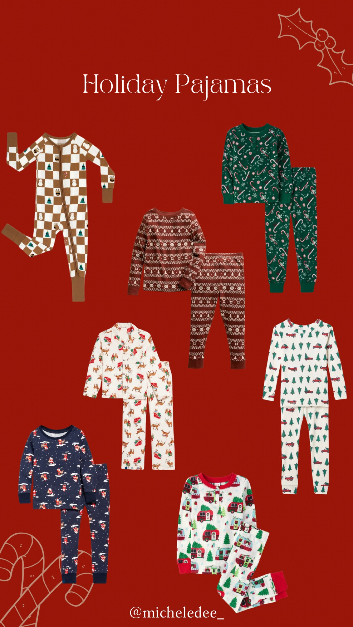 Holiday pajamas! Some have matching sets for the whole family! 

#LTKHoliday #LTKGiftGuide #LTKCyberWeek
