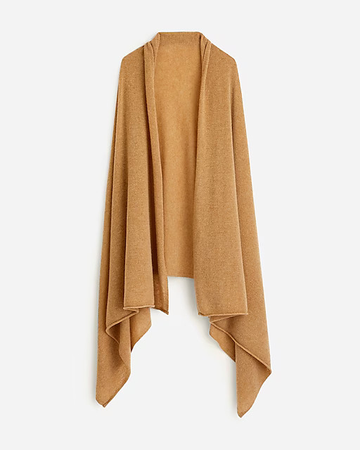 Oversized cashmere wrap | J. Crew US