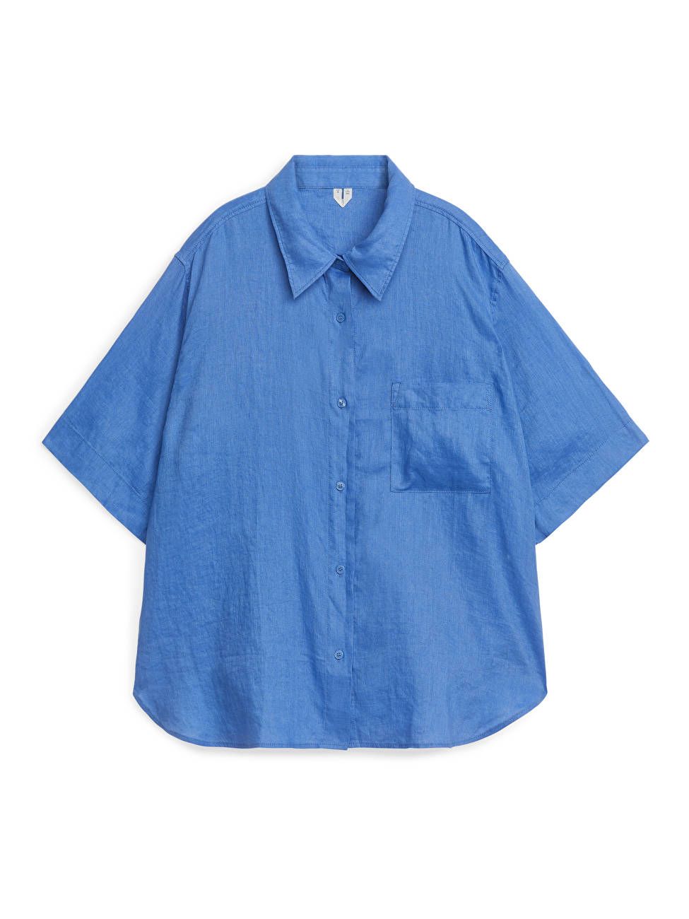 Short-Sleeved Linen Shirt | ARKET (US&UK)