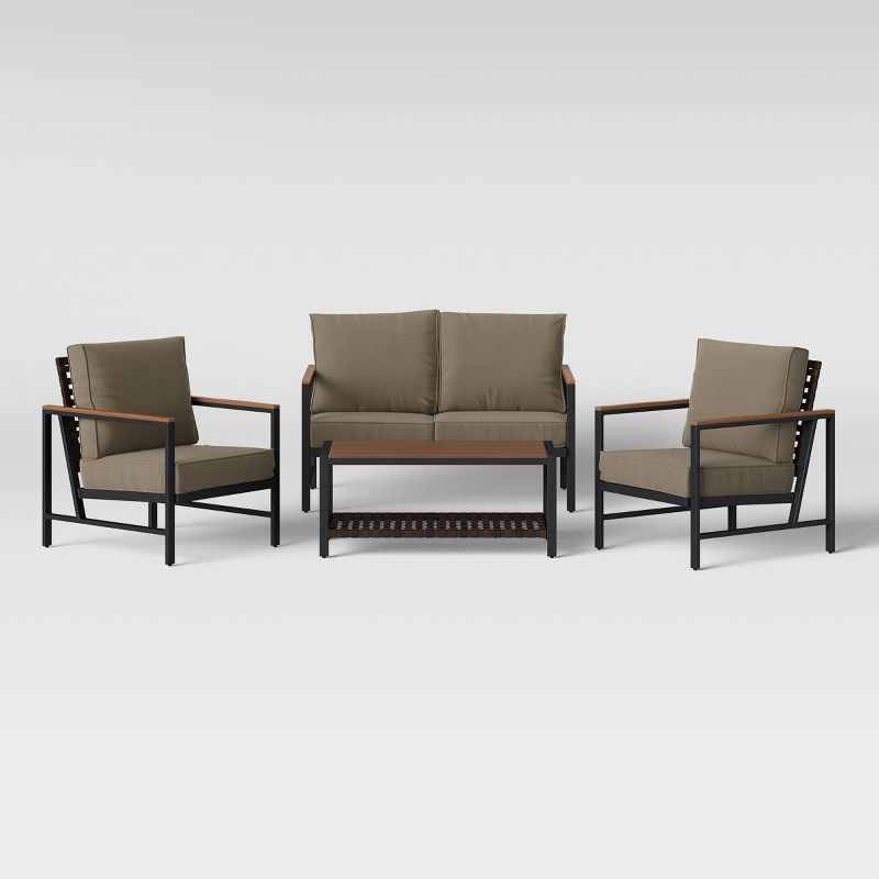 Oak Park 4pc Patio Conversation Set - Project 62&#8482; | Target