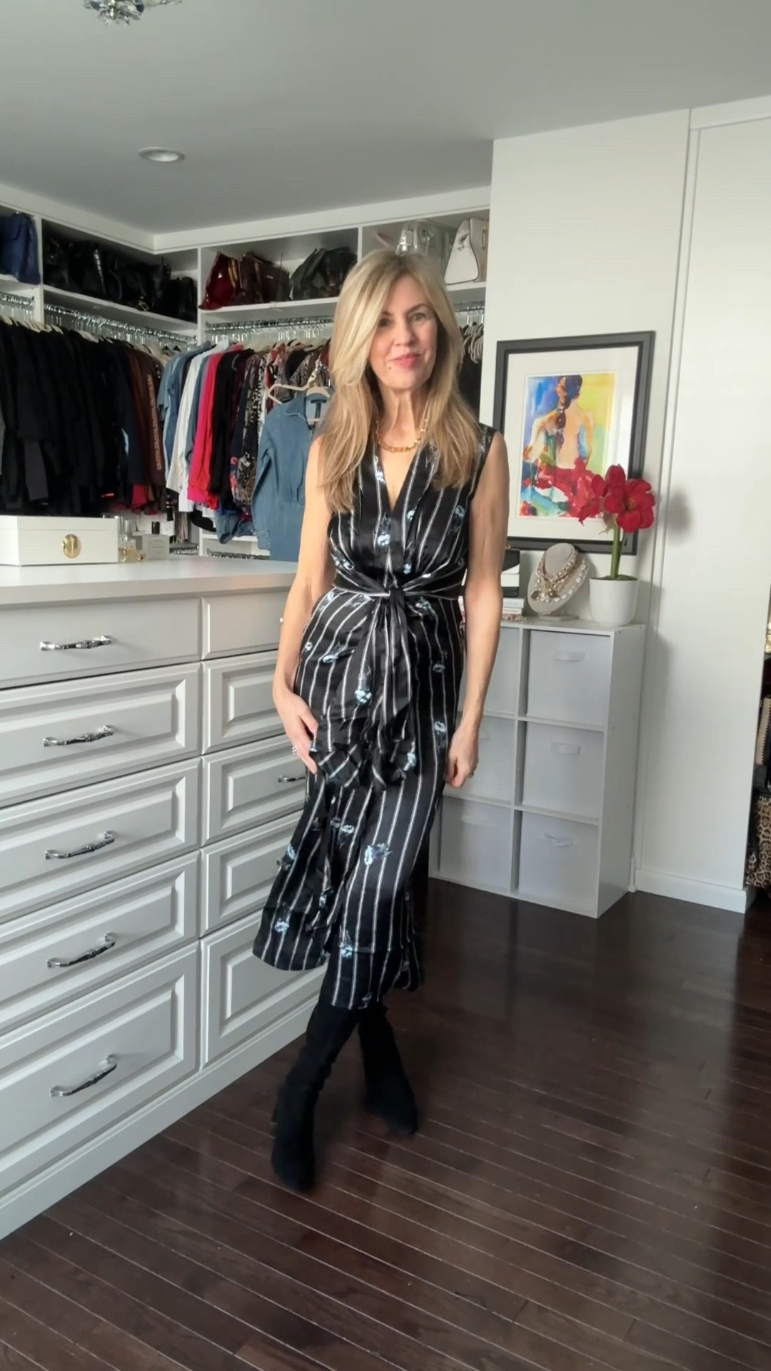 A dress to wear now and later! This one will work all year round and is so flattering. I’m wearing a size 2.

👡Sandals Cordani 
Take 25% off with code Susan25 
(spring 26 and  hanbdbags/accessories)
www.cordani.com

#LTKSaleAlert #LTKOver40 #LTKWorkwear