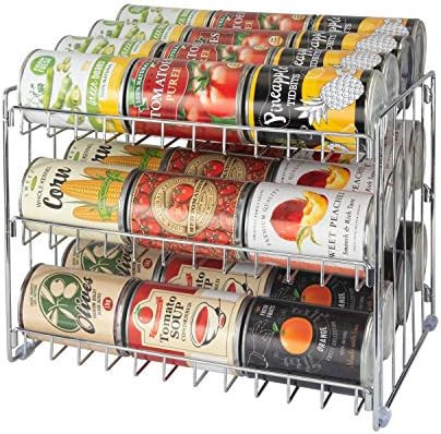 Kitchen Details 3 Tier Can Organizer | Canned Food Storage Rack | Kitchen Cabinet and Pantry Orga... | Amazon (US)