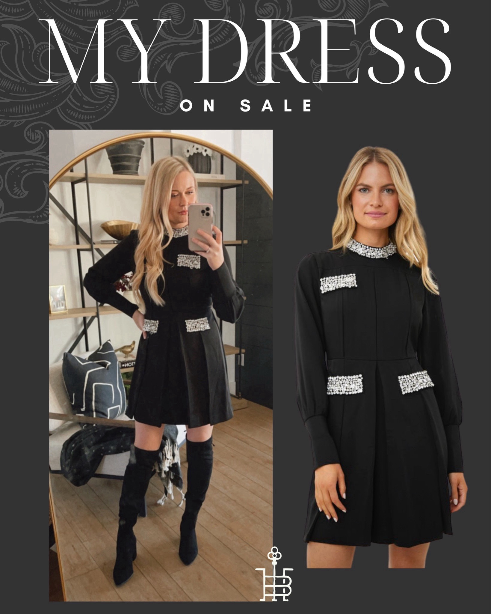 I just love this dress! It sold so fast last year and now it’s on sale!! 

Christmas party outfit, Christmas dress, black dress, wedding, guest dress, black dress, fall outfit, winter, outfit, church dress

#LTKHoliday #LTKSeasonal #LTKParties