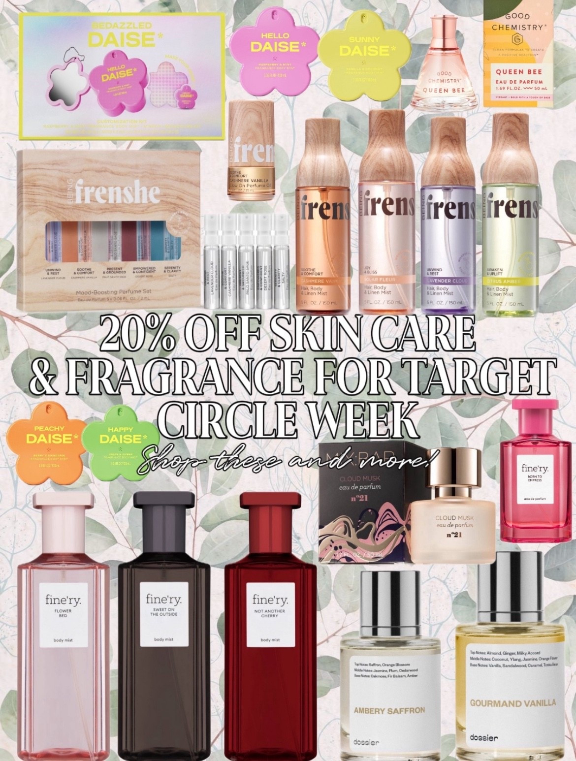 Shop 20% off beauty, skin care and fragrance for target circle week! Ending October 11🛒

#LTKStyleTip #LTKBeauty #LTKSaleAlert