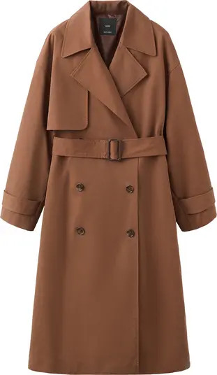 Long Double Breasted Trench Coat | Nordstrom