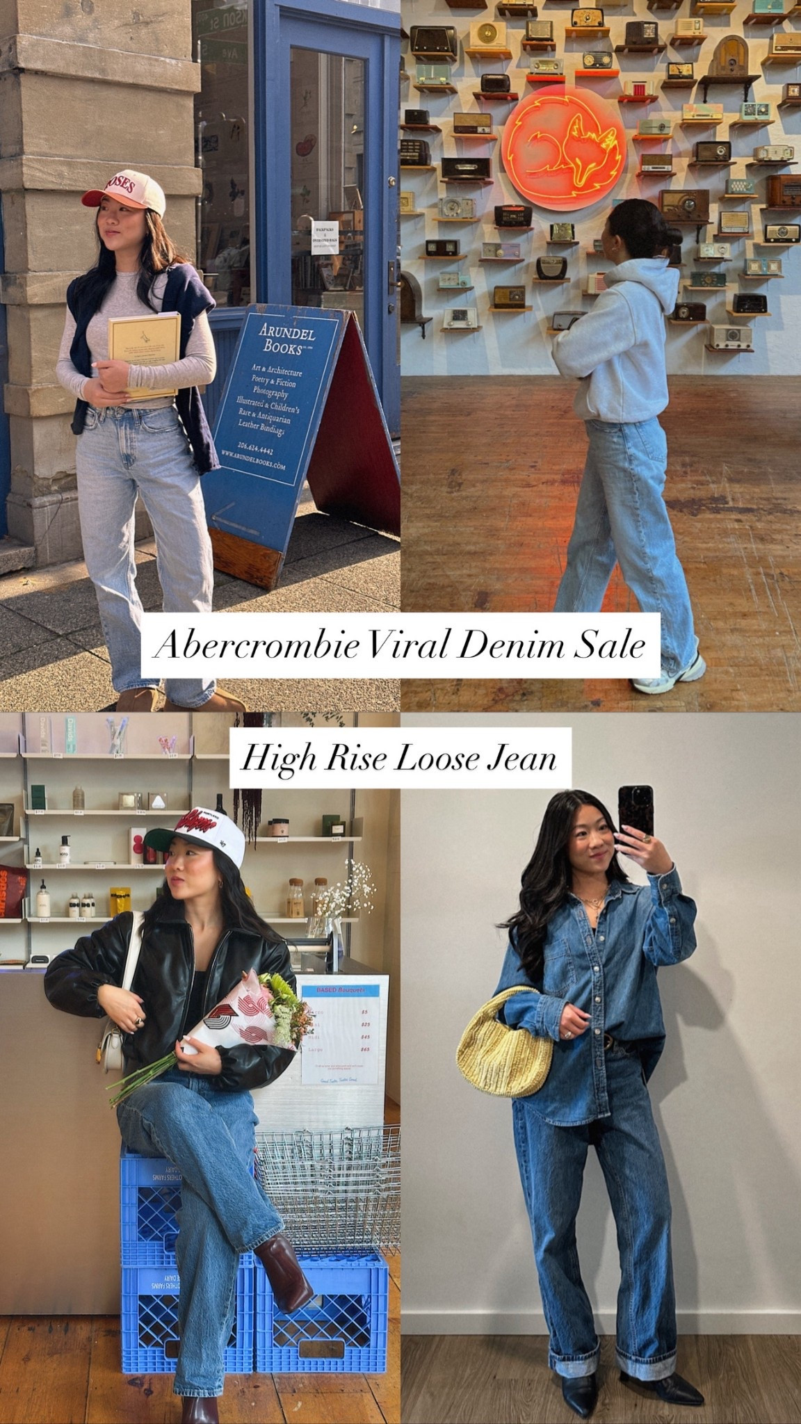 30-50% off Abercrombie Denim Sale 👖
The comfiest + most flattering loose jeans I own! The perfect amount of room in the hips with a high rise + fitted waist.
I’m 5 feet tall and wear a size 23 short in the curve love fit 

#LTKSaleAlert #LTKPetite #LTKFindsUnder100