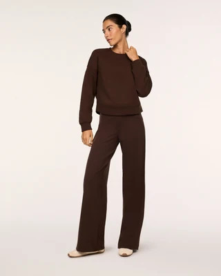 SPANX® BoostUp Cotton Fleece Crewneck | Spanx