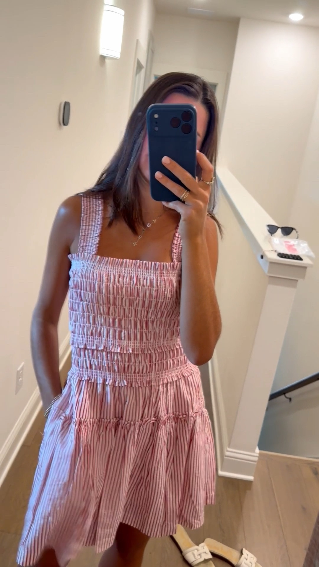 hillhouse order haul !! nap dress is perf for memorial day, 4th of july, labor day, golf tournament, weekend at the lake & everything in between  ❣️🤍 love the red & white stripes !! anything hill house would make for a great mother’s day gift 

#LTKSeasonal #LTKootd #LTKTravel