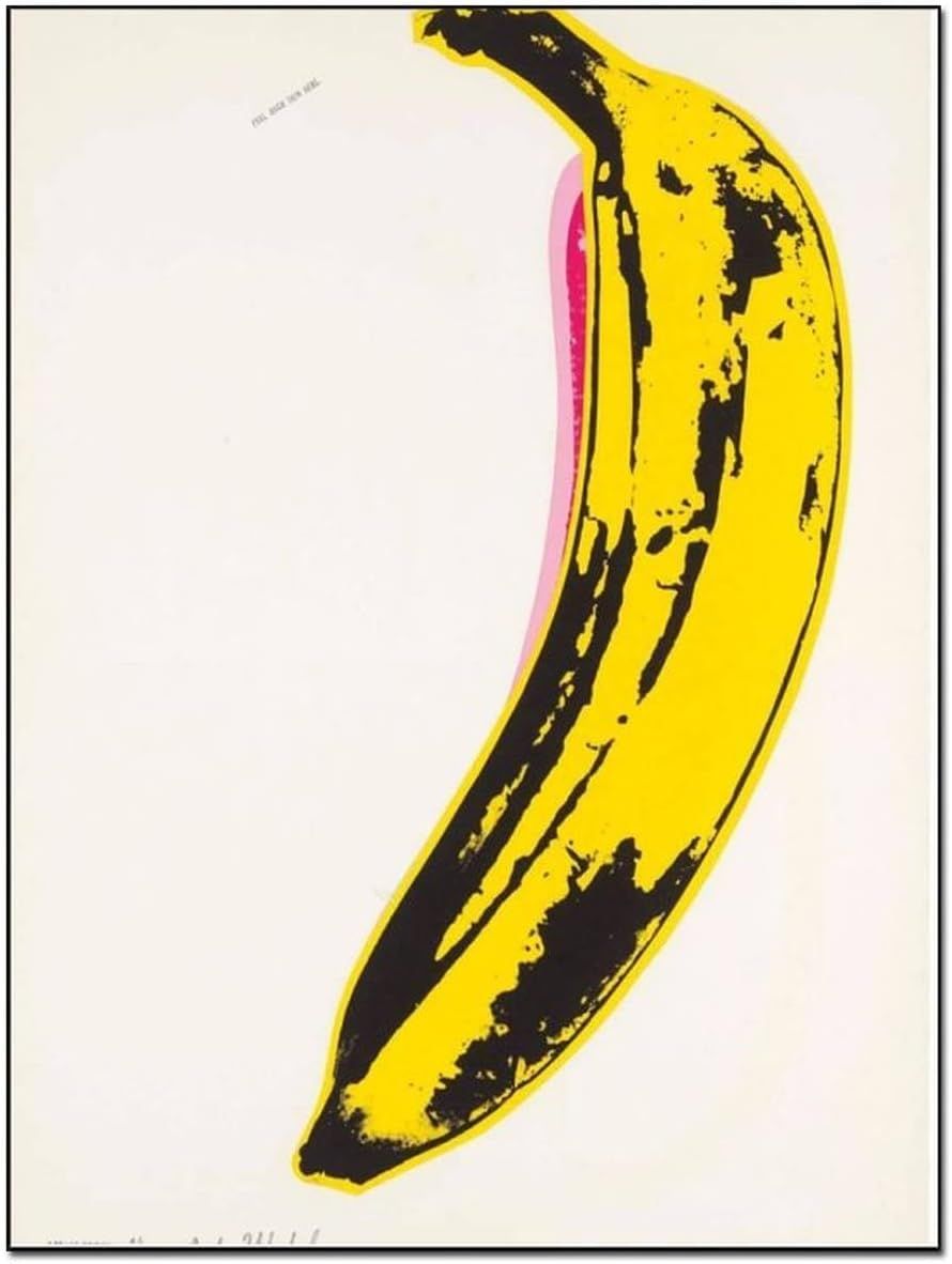 Andy Warhol Banana Pop Art Decoration Painting Canvas Painting Posters and Prints Wall Pictures f... | Amazon (US)
