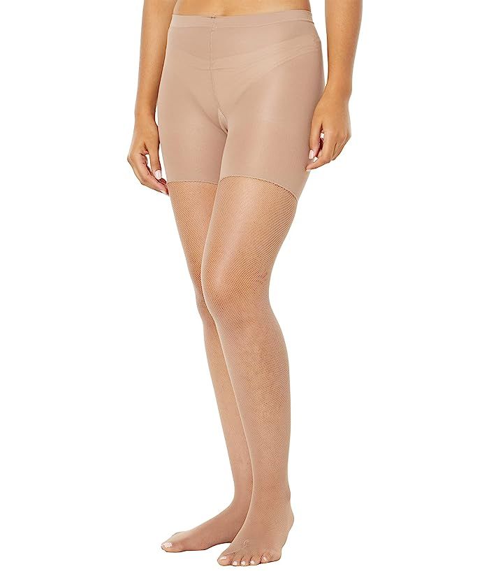Spanx Micro-Fishnet Midthigh Shaping Tights | Zappos