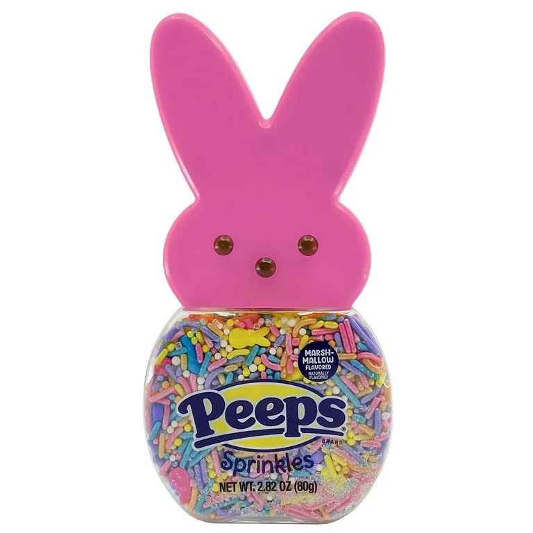 PEEPS Easter Marshmallow Flavored Multicolor Sprinkles, 2.82oz | Walmart (US)