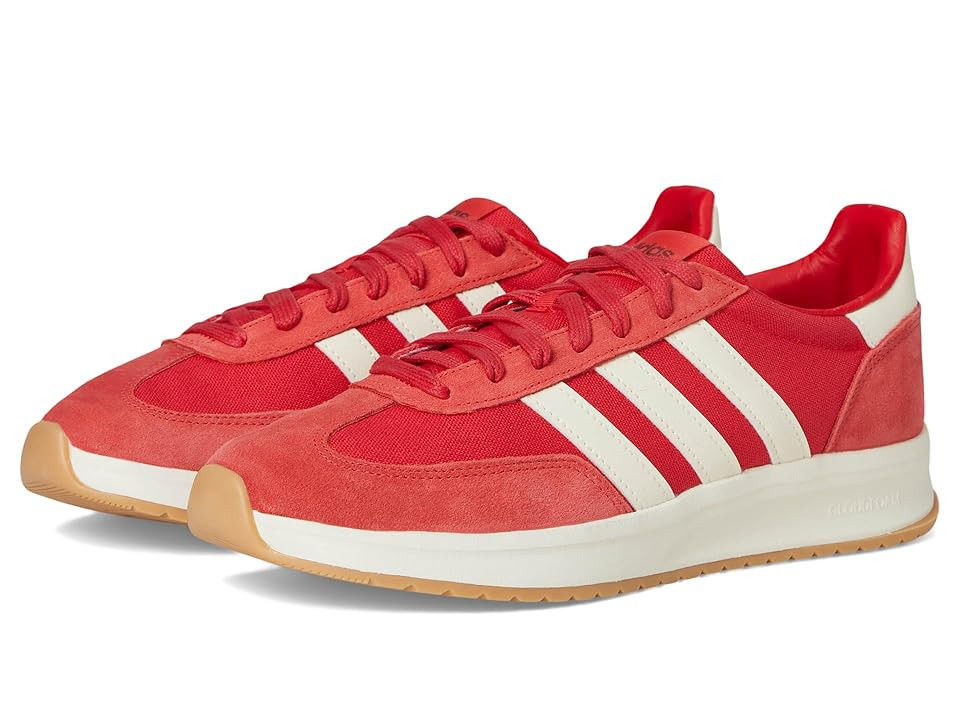adidas Run 70s 2.0 Men's Shoes Pure Ruby/Off-White/Semi Lucid Red : 11 D - Medium, Suede/Textile | Zappos